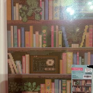 Hobby Lobby Bookshelf Diamond Art Tiktok Viral